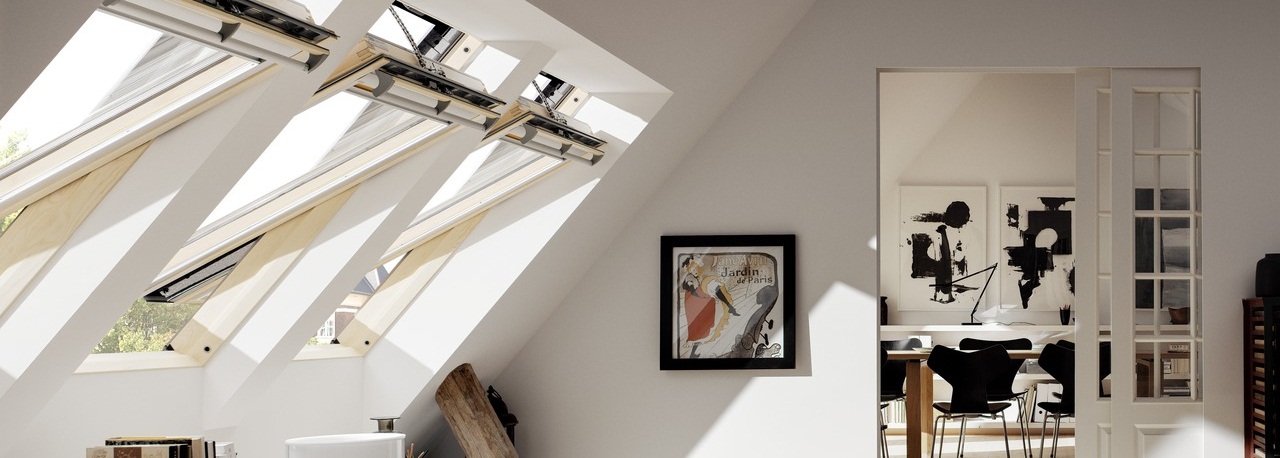 VELUX PREMIUM INTEGRA® - мансардные окна с дистанционным управлением VELUX PREMIUM INTEGRA® - мансардные окна с дистанционным управлением