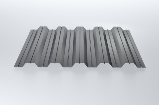 Профнастил НС35 SteelX оцинкованный