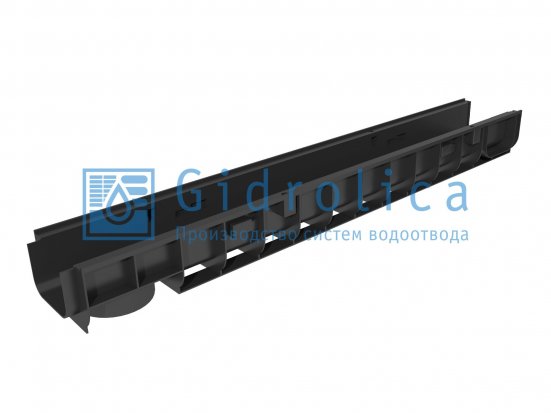 Лоток водоотводный Gidrolica Standart DN100
