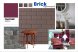 Гибкая черепица Quiet tile Brick коричневый