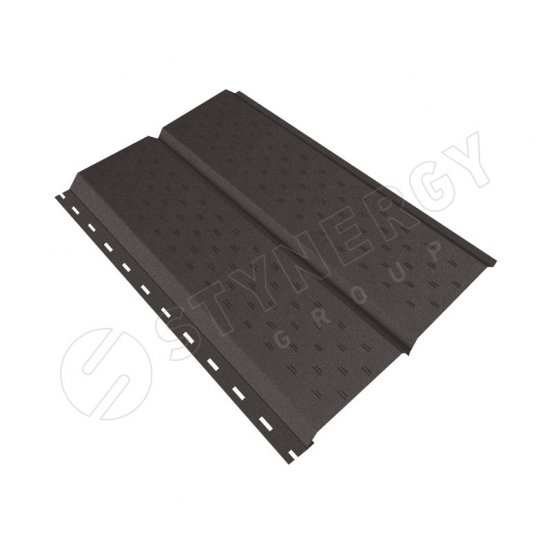 Софит металлический Stynergy Евробрус перфорированный GRAPHITE45
