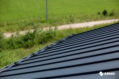 Самозащелкивающаяся кровля ARMO Rooftop Кашемир матовый Zn275