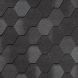 Гибкая черепица Quiet tile Rombica Базальтово серый
