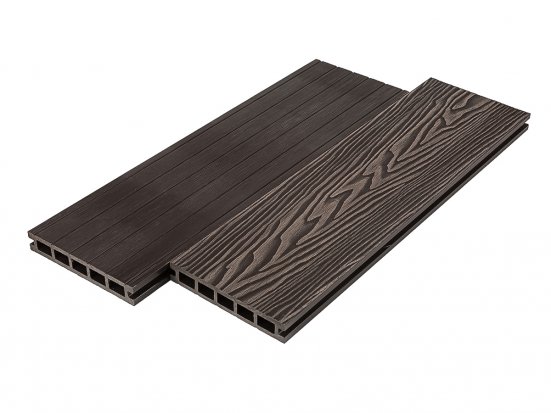 Террасная доска пустотелая Deckart Praktik New Венге