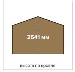 Хозблок 6 Технониколь МАФ из мини бруса