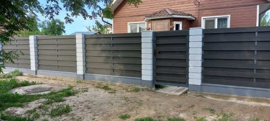 Заборная доска ДПК Террапол 120 Браш