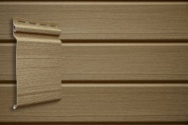 Сайдинг Grand Line Natural-Брус S7 Tundra кедр